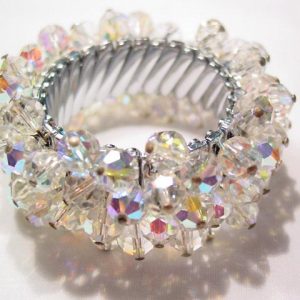 Aurora Borealis Beads Expansion Bracelet