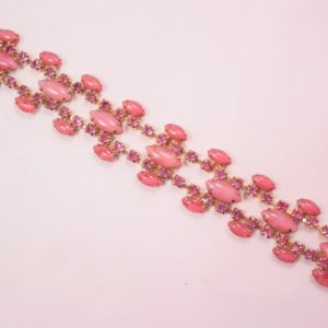 Pink and Opaque Pink Bracelet