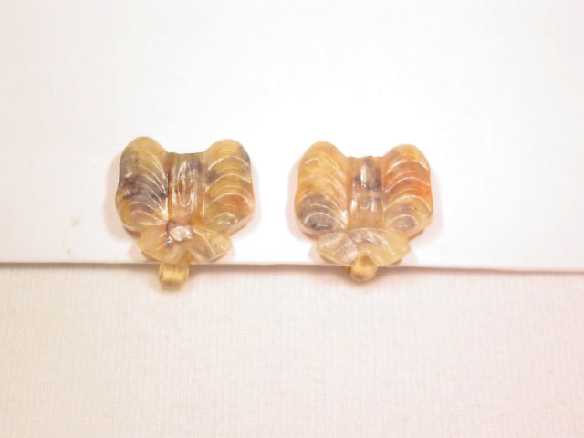 All-Plastic Bow Earrings
