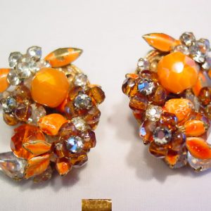 Orange Robert Earrings