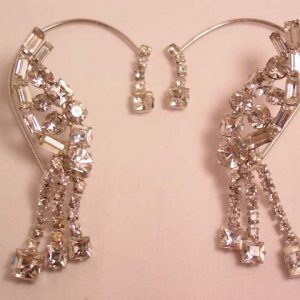Dazzling Rhinestone Wrap-Around Earrings