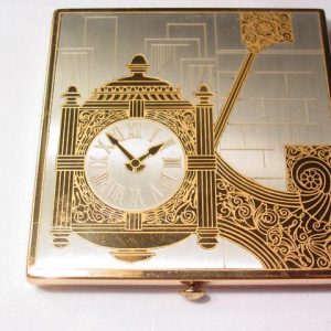 Old Marshall Fields Clock Compact