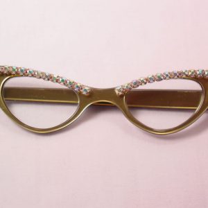 Aurora Borealis Rhinestone Magnifying/Opera Glasses