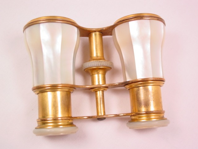 T. H. McAllister Mother of Pearl Opera Glasses