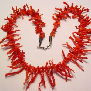 Red Branch Coral Necklace