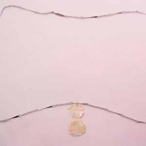 Charlie Brown Mother of Pearl Necklace