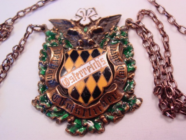 Osterreich's Family Crest Necklace