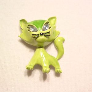 Key Lime Kitty Pin