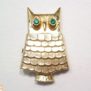 Avon Owl Sachet Pin