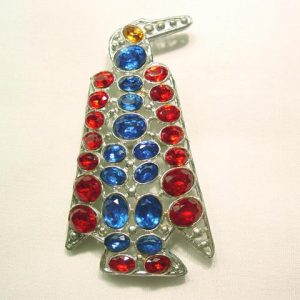 Multicolor Penguin Pin