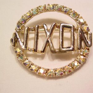 Sears Nixon Aurora Borealis Round Pin