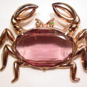 Giant Purple Crab Pin