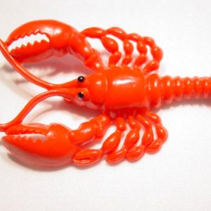 Red Plastic Lobster Pin