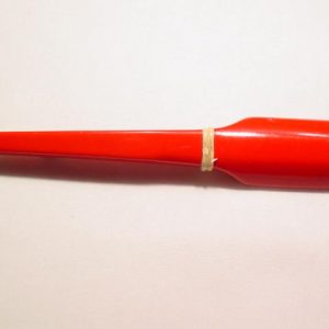 Red Plastic Oar Pin